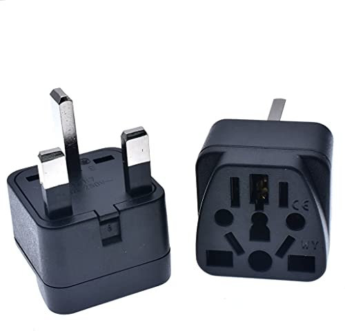 Världsomspännande universell strömadapter Universal ITALIEN SCHWEIZ INDIEN EU US AU till STORBRITANNIEN Singapore Malaysia AC Strömuttag Schuko Plug Travel Charger Adapter Converter Internationell nät