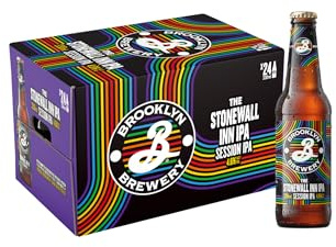 Brooklyn SWIIPA, Cassa con 24 Bottiglie da 33cl, Birra Session IPA fresca e luppolata, Gusto Fresco e Agrumato, Gradazione Alcolica 4.6% Vol.