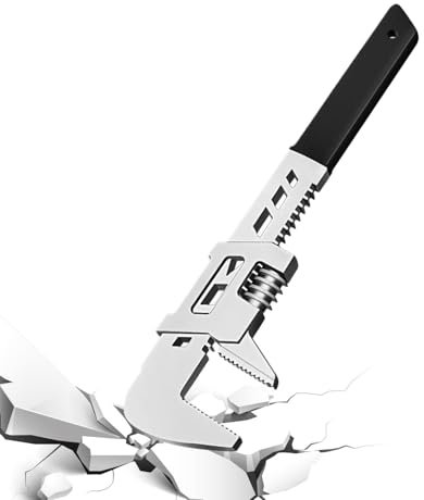 Yugugomo Clé À Crémaillère - Clé À Molette, Pince De Plomberie, Outils D'angle Polyvalents, Pour Travaux Lourds