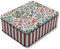 MediMuc Geschenkdose Design Sanderson - Liebevoll gestaltete rechteckige Vorratsdose - Motiv Sommerblüte - Blechdose, Keksdose, Dose - (L x B x H): 19,5 x 15,4 x 7,5cm - Vol. ca. 2,25L