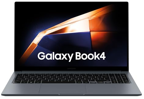 Samsung Galaxy Book4 Ordinateur Portable 15.6'', Intel Core 5, 8Go RAM 512Go SSD Intel Graphics, Gris, Clavier AZERTY FR