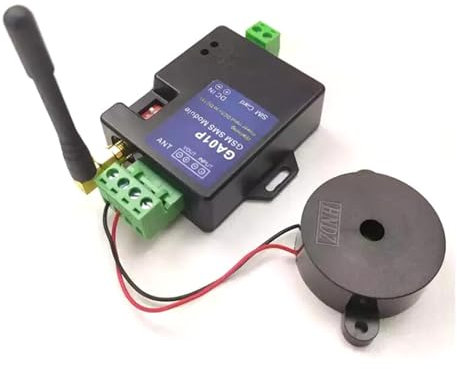 Apricancello automatico scorrevole, GA01P Allarme economico for interruzione di corrente for spegnimento GSM con mini scatola di allarme GSM a ingresso singolo Kit sistema di sicurezza per cancello sc