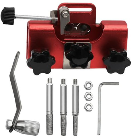 Kit d'affûtage de tronçonneuse Jigs Kits d'affûtage rapide portable Outil manuel d'affûtage de chaîne Fixation pour jardin à chaîne