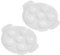 DECHOUS 1set Ceramic Dishes Ramekins Platter Breading Stoneware Plates Casserole Pans Bowls Trays Tableware Baking Tray Lid Bakeware Tin Chafing Saucepan Dinnerware Outdoor Ceramics 2pcs