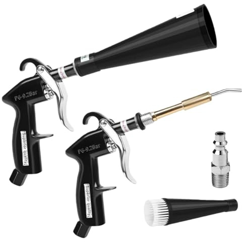 Pistolet De Nettoyage Pour Intérieur De Voiture: Pistolet De Nettoyage Voiture, Pistolets De Nettoyages à Air Comprimé, Soufflette De Voitures à Haute Pression Pour Détails Automobiles