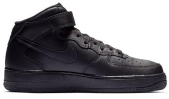 Nike Herren Air Force 1 Mid '07 Sneaker, Schwarz, 47 EU