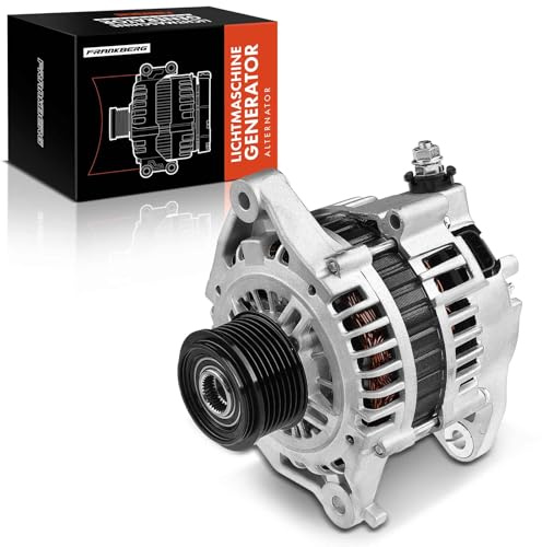 Frankberg Alternateur Compatible avec Terrano II R20 3.0 Di 4WD Terrano II Fourgon R20 3.0 Di 4WD P.a.t.r.o.l GR V break Y61 3.0 DTi Remplacer# 23215N,23100-VC101