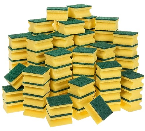 SIDCO Schwamm 96 x Küchenschwamm Putzschwamm Topfreiniger Scheuerschwamm Topfschwamm