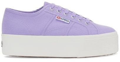 SUPERGA 2790 Platform - Schuhe - Sneakers - Braun - Damen, Violet Flieder Favorio, 40 EU