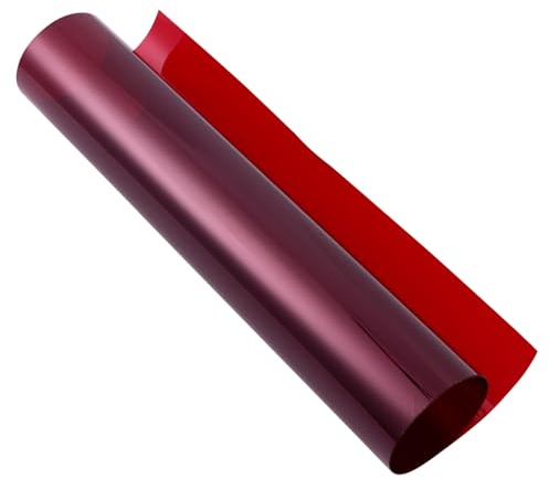 UKCOCO Tramonto Pellicola Finestra Trim Flash Filtri Di Luce Rosso Illuminazione Della Fotocamera Pellicola A Colori Foto Pellicola Di Correzione Del Colore Filtri Per La Luce Del Flash