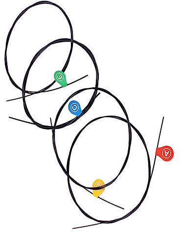 TOYANDONA 4piezas Cuerdas De Ukelele a e c Nailon Unidades Excelentes Para Guitarra Reducen El Ruido