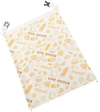 Natural Bees - Bolsa de algodón y lino con revestimiento de cera de abeja para conservación de alimentos, bolsa de tela de lino lavable para almacenamiento de alimentos para panadería y aperitivos con