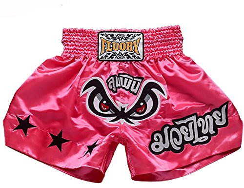 FLUORY Muay Thai-Kampf-Shorts, MMA-Shorts, Kleidung, Training, Käfigkampf, Grappling, Kampfsport, Kickboxen