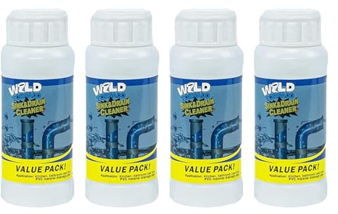 Wild Tornado Pipe Dredge, Powerful Sink and Drain Cleaner Powder, Fast Foaming Drain Cleaner for Kitchen and Pipes Cleaning Tool