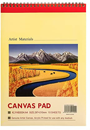 A4 Oil Pastel Pad Artist Drawing Pad Sketch Pad Landscape Sketchbook Painting Pad Professional Oil Pastel Paper Pad for Artist, Kids, Student, Beginner, Oil Pastel Acrylic Painting Sketching 20 Pages
