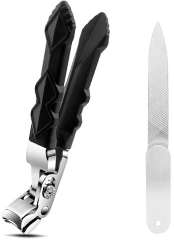 IKOPFLN 1 Pezzo taglia unghie per piedi, tagliaunghie piedi, tagliaunghie, tagliaunghie, tagliaunghie, Viene fornito con una lima per unghie