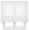 KAATEN - Estor Plegable Loneta a Cordón - Color: Blanco Roto - Medida: 105cm x 175cm - Estores para Ventanas - Fabricado en España