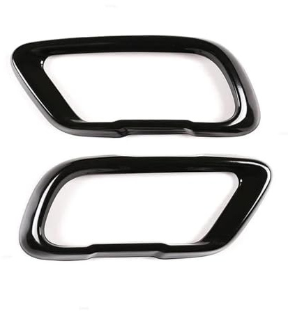 Para B&MW X5 G05 X6 G06 X7 G07 Embellecedor Salida Tubo Escape Acero Inoxidable/negro Brillante Tubo Escape Coche