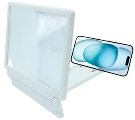 Telefonvisning: 18 x 16 cm skärmförstoring, 3D-videoförstärkare