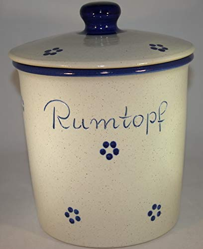 Töpferei Seifert Rumtopf 3 Liter Avena Steinzeug