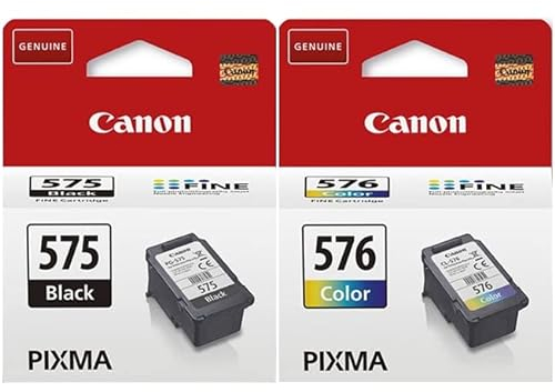 Canon Tintenpatronen PG-575 Schwarz & CL-576 Farbe