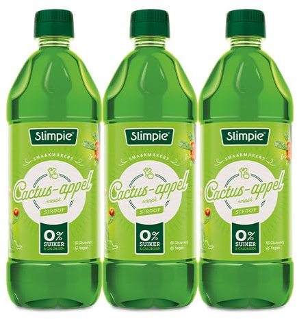 Slimpie - Kaktus Apfel Limonaden-Sirup - 3x 650ml