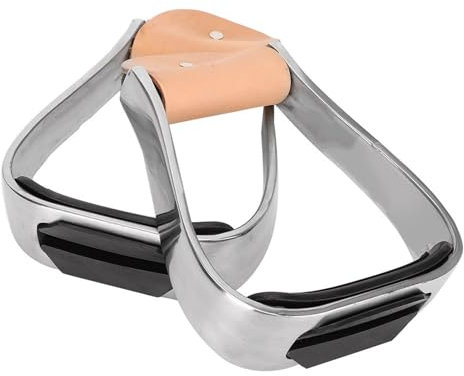 Zoeyilan Steigbügel zum Reiten, Steigbügel für Pferdesattel, Western-Pferdesattel-Überschuh, Aluminium, leicht, rutschfest, Steigbügel für Reitsattel