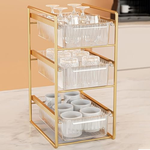 Onxyrbyte Almacenaje Debajo Fregadero,Estante Organizador Bajo Fregadero,Estante para Debajo del Fregadero,No Es FáCil De Deformar,para Cocina Y Mueble De BañO