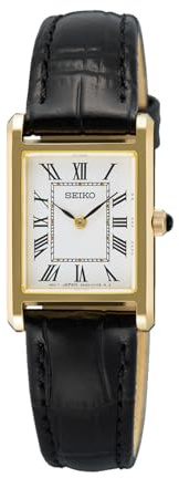 Seiko SWR108P1 Women's Analogue Watch with Leather Strap