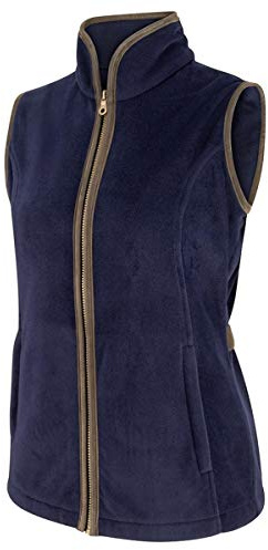 Hoggs of Fife - Ladies Stenton Fleece Gilet Navy 14-16 UK