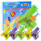 Magicat Premium Wasserpistolen Set, 6 Pistolen für Klein und Groß, perfektes Wasserspielzeug für Kinder und Erwachsene, Sommer Spielzeug für Garten und Pool, optimales Geschenk und Mitgebsel