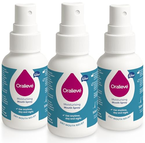 Oralieve Moisturising Dry Mouth Relief Spray (3 x 50ml)