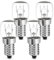 YIIFELL 4pcs Bombilla Horno E14 15W 300 grados (2700K blanco cálido) bombilla para horno, microondas, nevera, frigorifico, lampara de sal [Clase de eficiencia energética A]