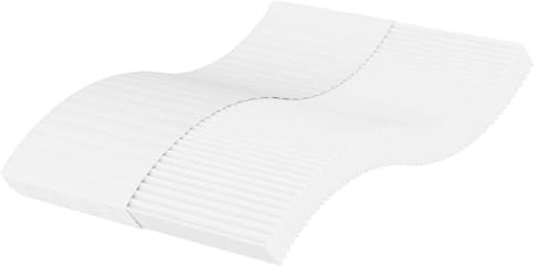 vidaXL Skummadrass vit 120x220 cm hårdhet H2 H3, madrass, sängmadrass, dubbelmadrass, madrasser, sängmadrasser, dubbelmadrasser, kylmadrass
