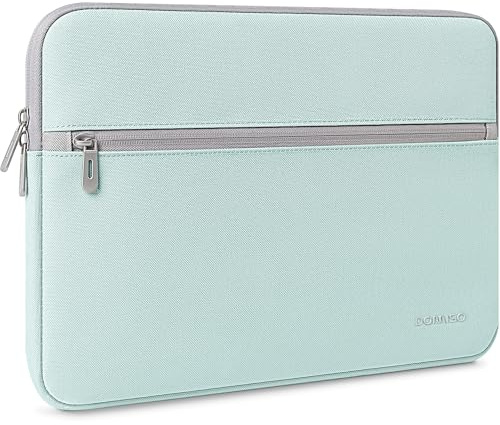 DOMISO Funda Protectora para Portátil de 15-15.6 Pulgadas Bolsa Antisp Salpicaduras Compatible con 15.6 DELL HP Lenovo ASUS Acer, MacBook Pro 16 (2021-2026 M1-M5 Pro/MAX), Verde Menta