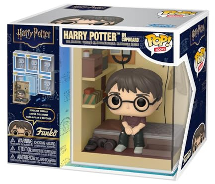 Funko POP! Nooks: Harry Potter in Cupboard - Stack or display - Collectable Vinyl Figure - Gift Idea - Official Merchandise - Toys For Kids & Adults - Model Figure for Collectors and Display