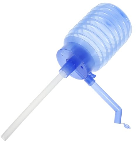 Beavorty Pompa Manuale per Acqua Potabile in Bottiglia, Pompa a Pressione Portatile in Pp Compatibile Boccioni Standard, Dispenser Leggero per Uso Domestico e Campeggio