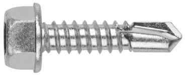 Tornillo autotaladrante de cabeza hexagonal Tornillo. Inoxidable A2 - MEDIDA: 4,8 x 19 - Unid: 500