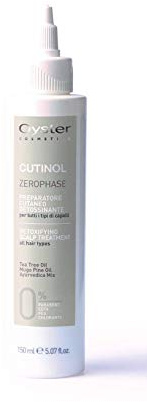 Oyster cosmetics Préparateur Cunateo Detsomptueux Cutino Zerophase Tous types de cheveux - 50 mm, Transparent, Spicy