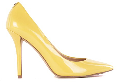 GUESS Damen Pumps Highheels Stilettos (Gelb, eu_Footwear_Size_System, Adult, Numeric, Narrow, Numeric_40)
