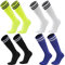4 Paar Fußballsocken Kinder, Unisex Kinder Sportsocken, Fußball Socken Lang Kinder,Sportliche Fußball Socken,Trainingssocken Elastische für Jungen und Mädchen von 5-12 Jahren