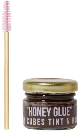 VEEKENDBAZAR SHOP BY CHOICE Veekendbazar Honey Glue Eyebrow Gel Brow Glue Cola Cube TINT & HOLD flavour 28ml Laminated Brows