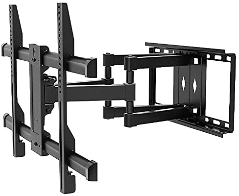 Soporte de TV de Pared de 32-80 con Brazo Doble, inclinable y Giratorio, para televisores 3D, curvos, de Plasma y Planos. Tensiones de hasta 600 mm x 400 mm.
