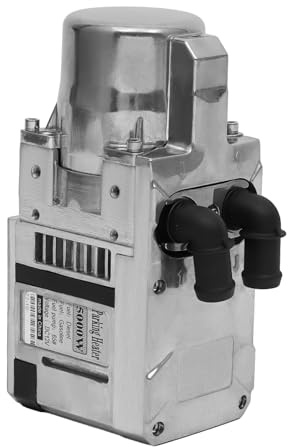 Calentador de aire diésel, calentador de agua diésel de 12 V y 5 kW, kit completo de calentador de agua de estacionamiento diésel con control remoto e interruptor LCD para vehículos comerciales, aut