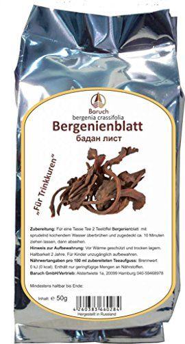 Bergenienblatt - (Bergenia crassifolia) - 50g