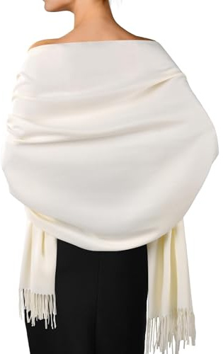 FURTALK Women's Pashmina Shawls and Wraps for Evening Dress Long Scarf Wedding Bride Bridesmaid Shawl Gifts
