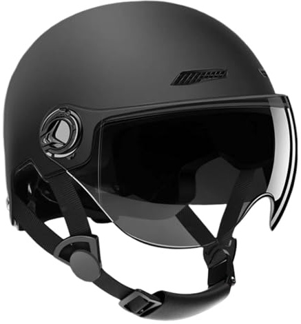 Casco de Bicicleta Unisex Ajustable con UV Visera - Para Ciclismo, Carreras y Patinete Electrico - Talla 54-62cm para Hombre y Mujer