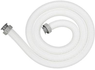 budiniao Poolfilterslang, 5 m lång, lämplig för ovanmarkspooler, kompatibel med olika filter, poolslangar för ovanmarkspooler, 1,5 tums diameter