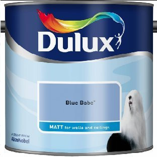 Dulux Matt 2.5L Blue Babe