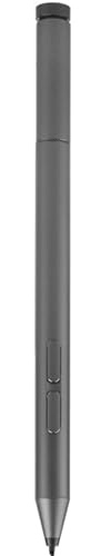 Lenovo Active Pen 2, 4096 Druckempfindlichkeitsstufen, maßgeschneiderte Shortcut-Tasten, für ThinkPad X1 Tablet Gen 2, Miix 720, 510, 520, Yoga 720, 920, Ersatzspitzen enthalten, GX80N07825